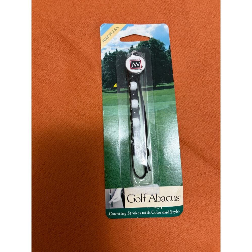 Golf Abacus Counting Strokes with Color and Style